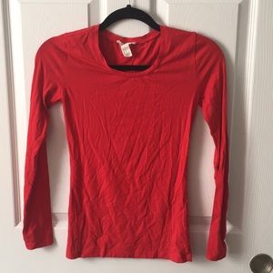 Red Long Sleeve Shirt
